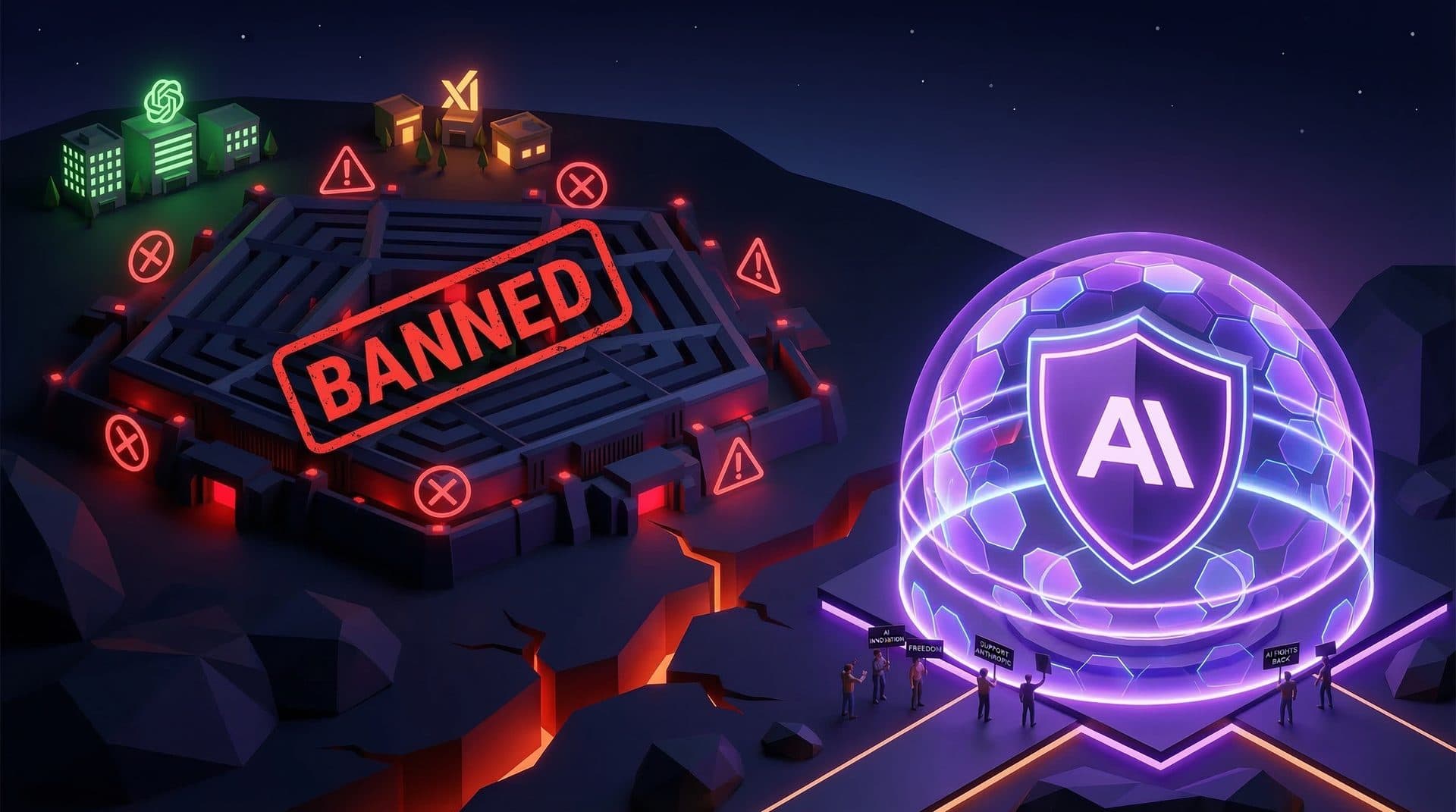 Anthropic Said No to the Pentagon and Got Banned — Here's the Full Story [2026] - Featured Image