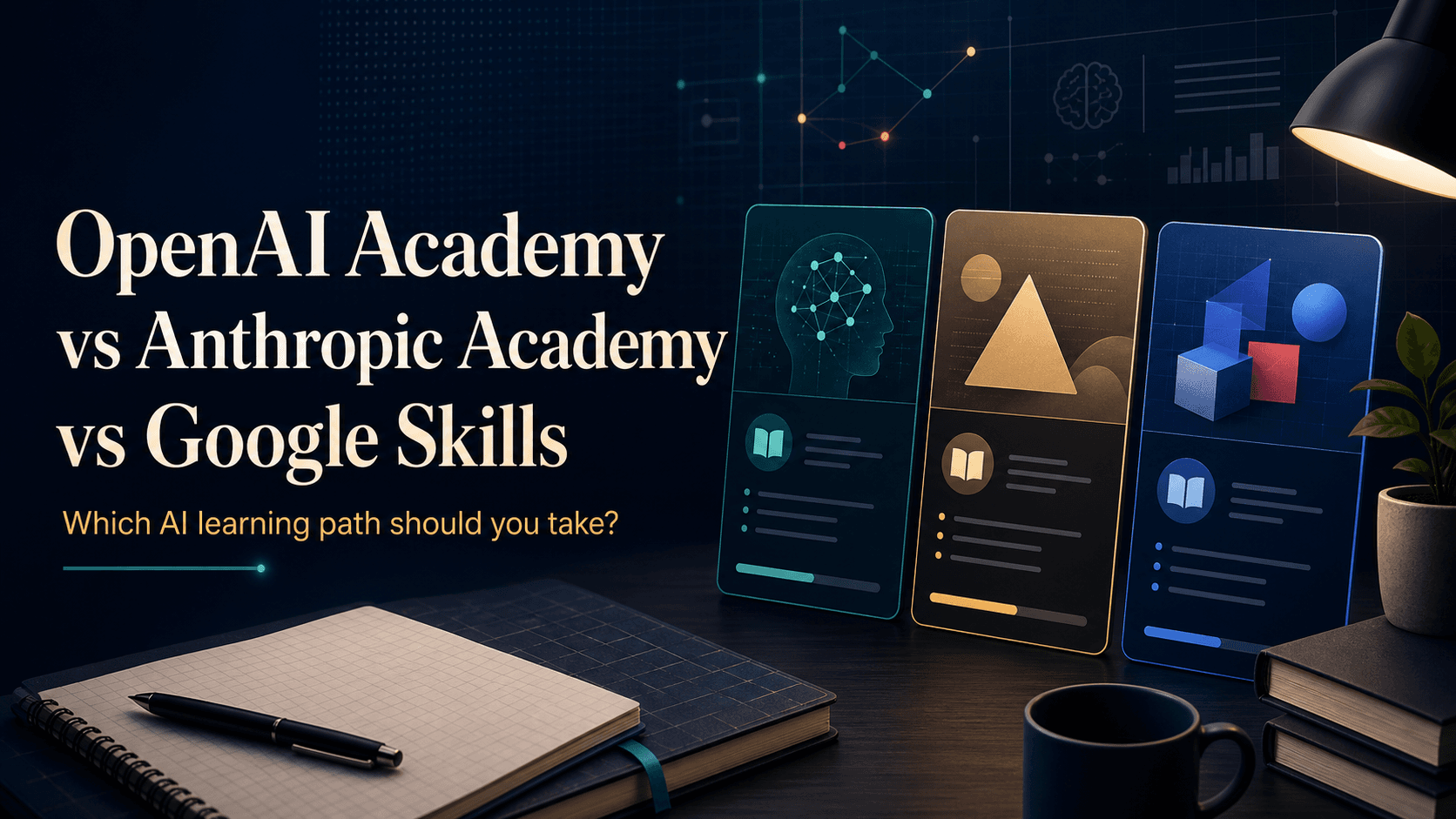 OpenAI Academy vs Anthropic Academy vs Google Skills: Which AI Learning Path Should You Take? - Featured Image